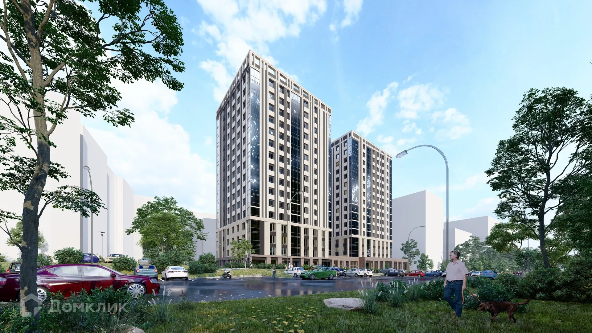 Планировка 3-комнатной квартиры 100.7 м² в ЖК ЖК Дуэт, г. Верхняя Пышма — фото 2