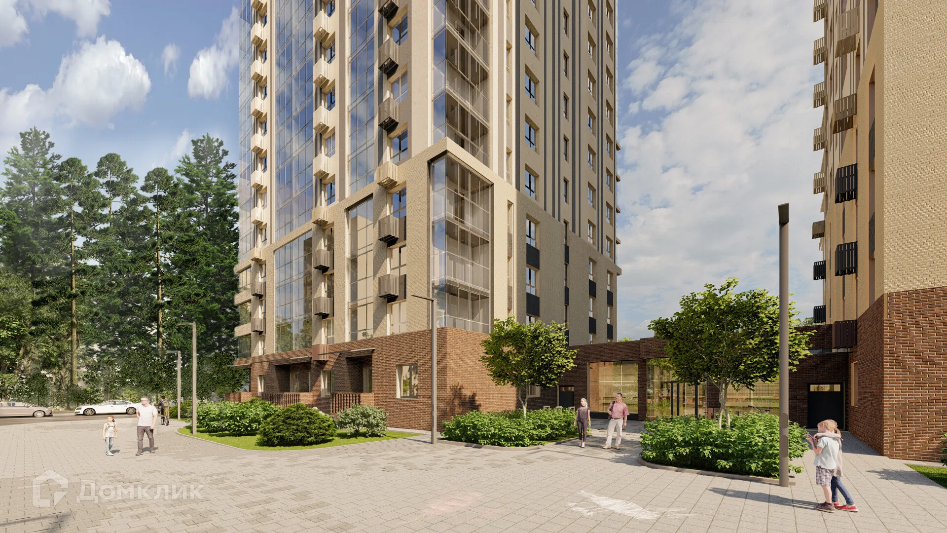 Планировка 3-комнатной квартиры 100.7 м² в ЖК ЖК Дуэт, г. Верхняя Пышма — фото 5