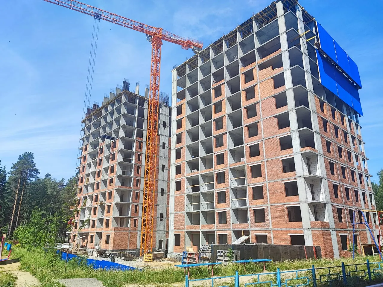 ЖК Дуэт ход строительства