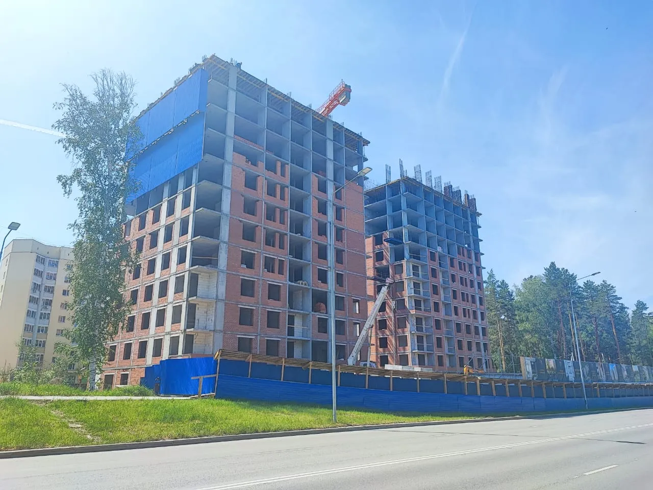 ЖК Дуэт ход строительства