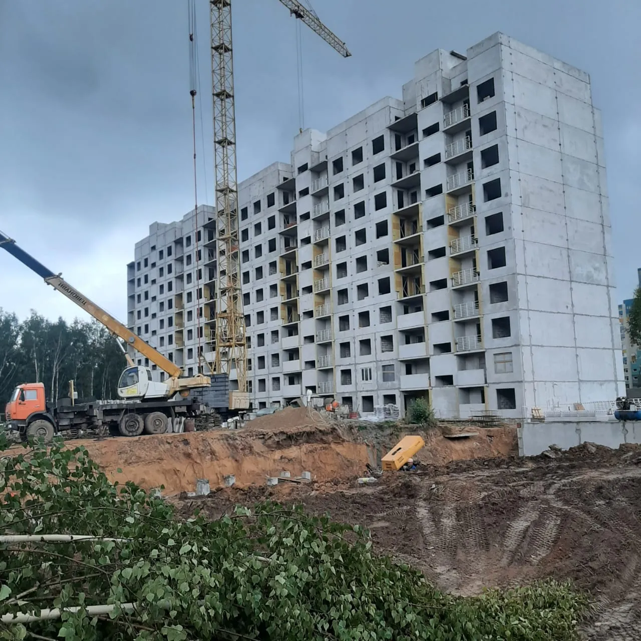 ЖК "Зеленые Холмы" ход строительства