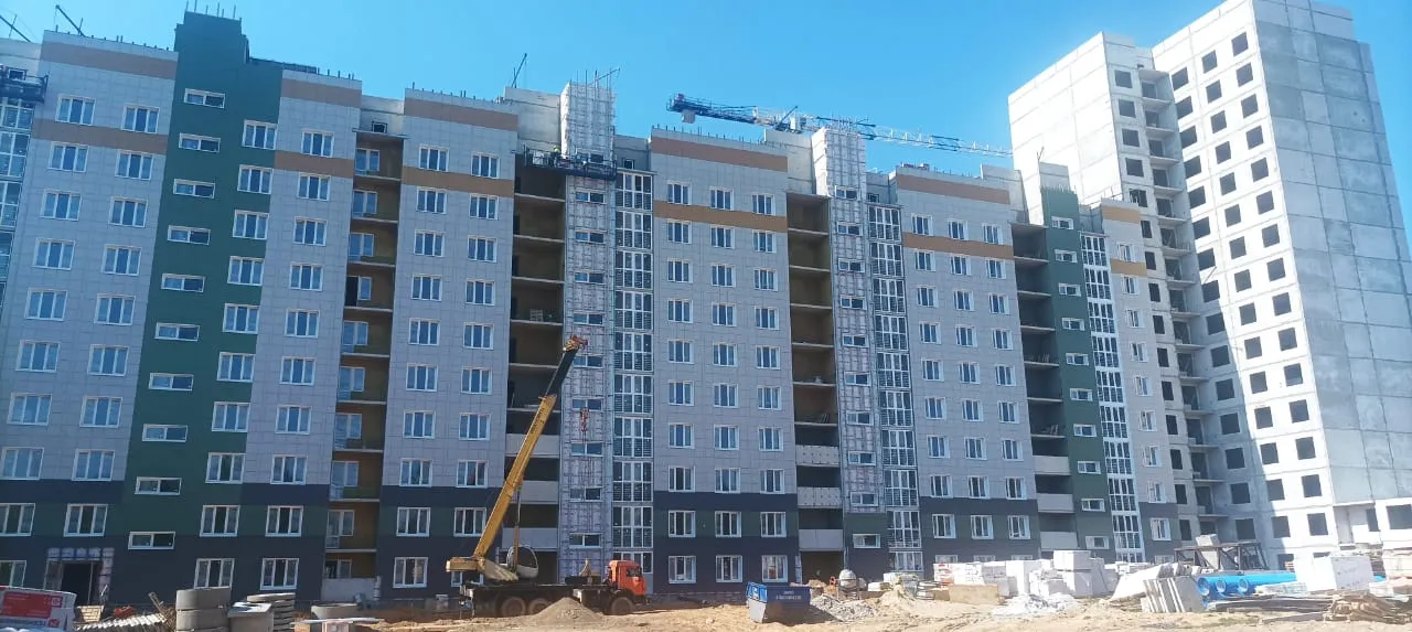 ЖК "Зеленые Холмы" ход строительства