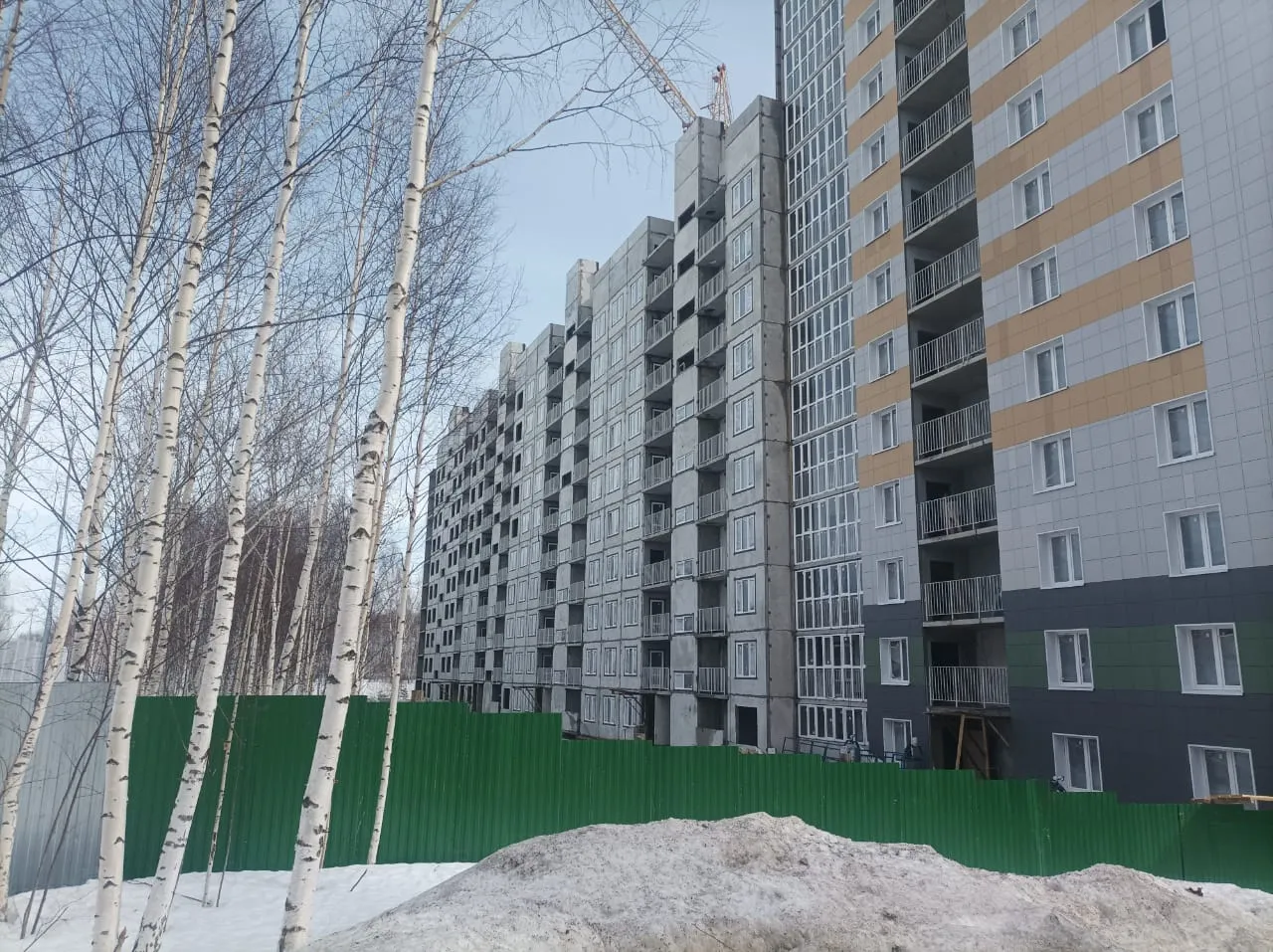 ЖК "Зеленые Холмы" ход строительства