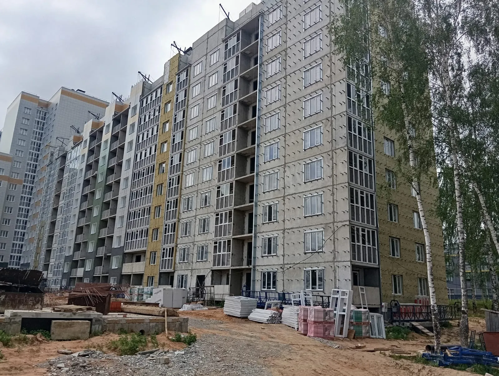 ЖК "Зеленые Холмы" ход строительства