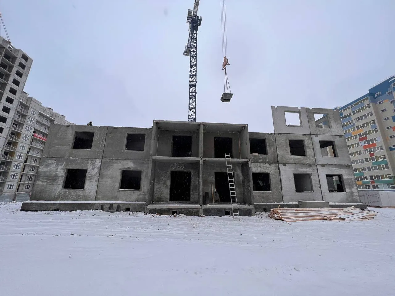 ЖК Акварели Парк ход строительства