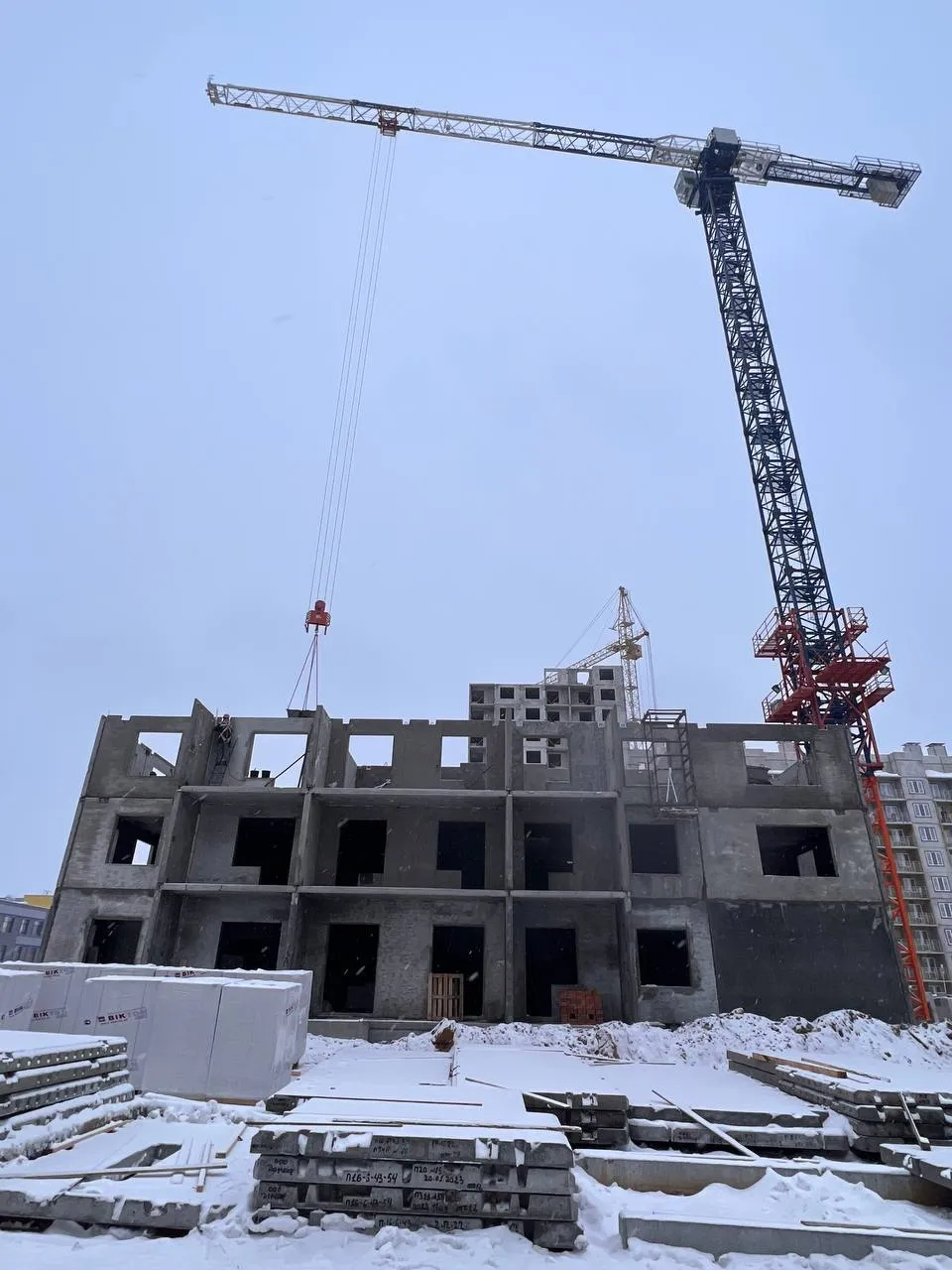 ЖК Акварели Парк ход строительства