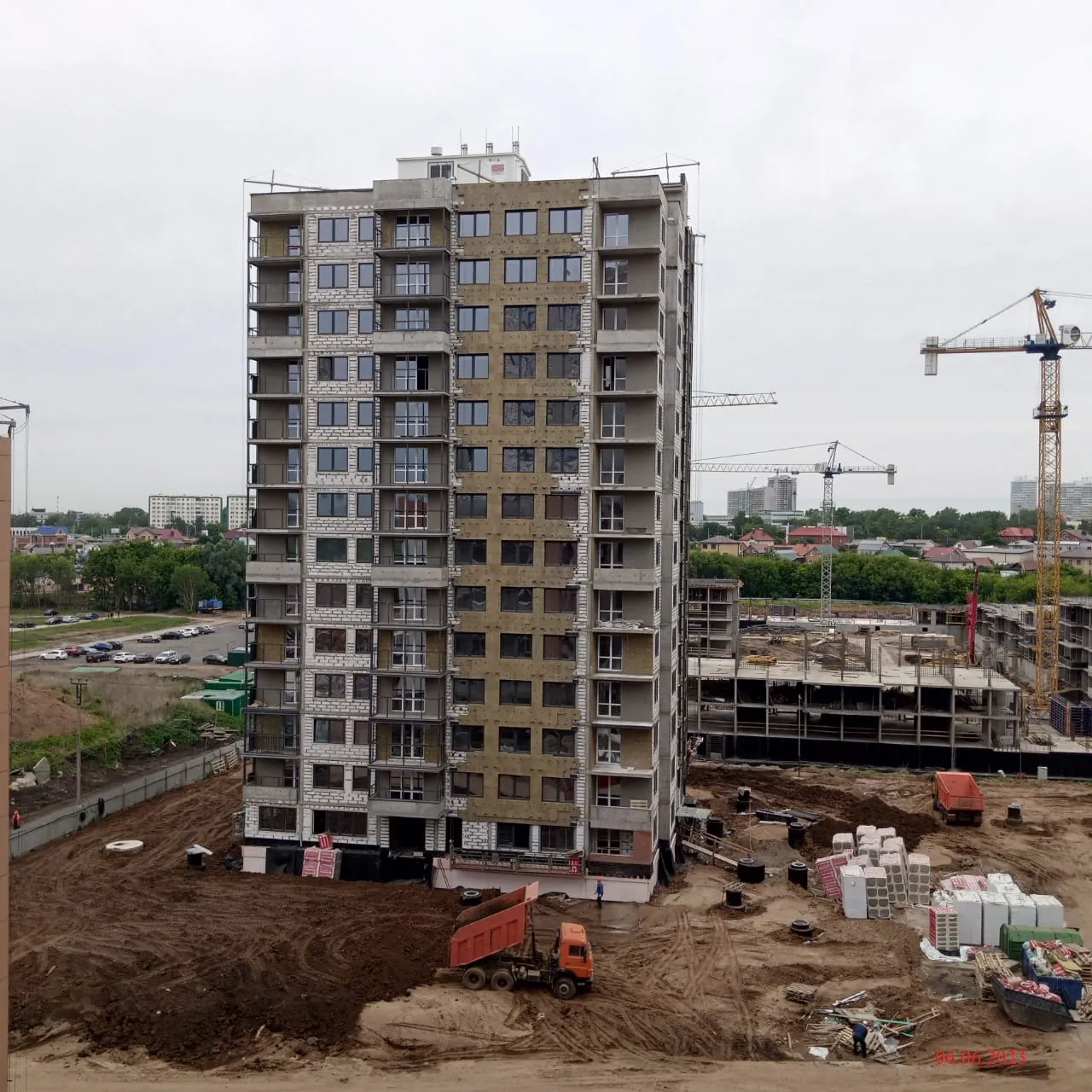 ЖК Притяжение ход строительства