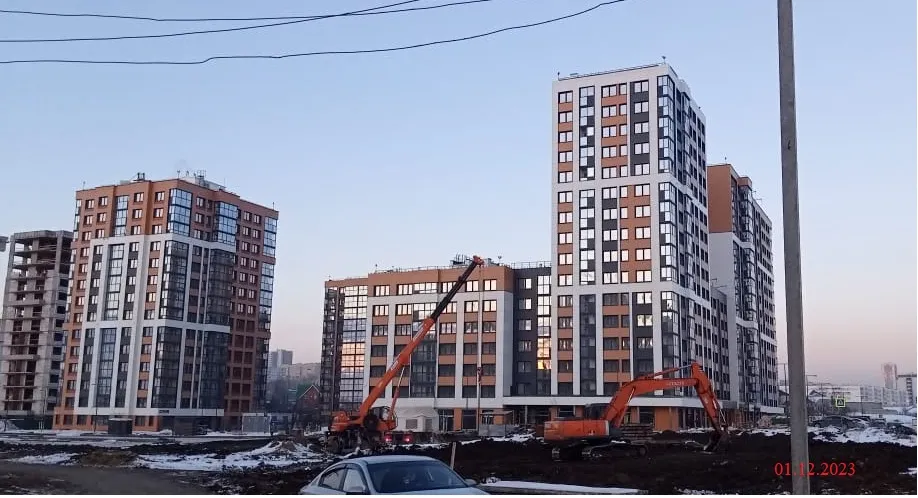 ЖК Притяжение ход строительства