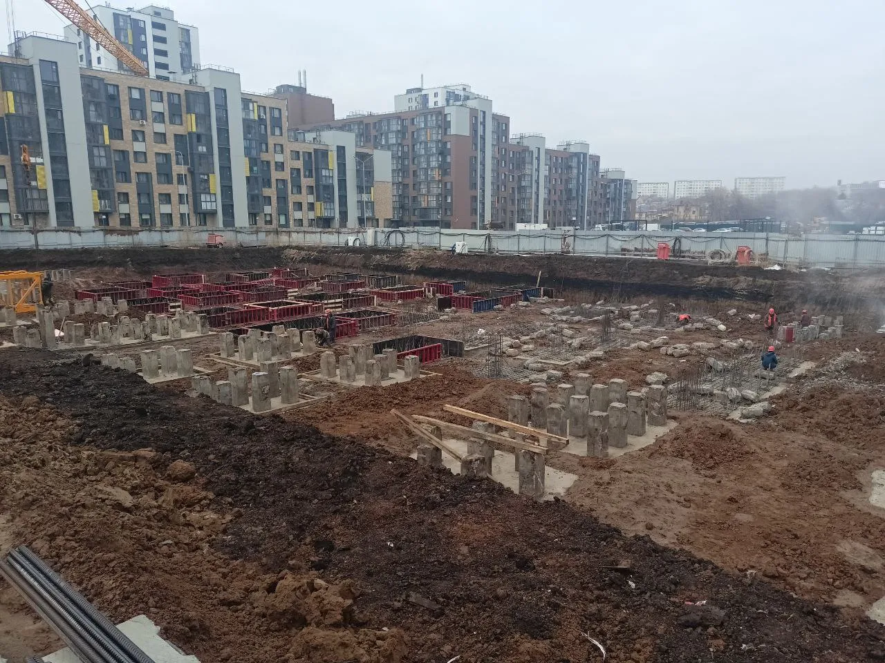 ЖК Притяжение ход строительства