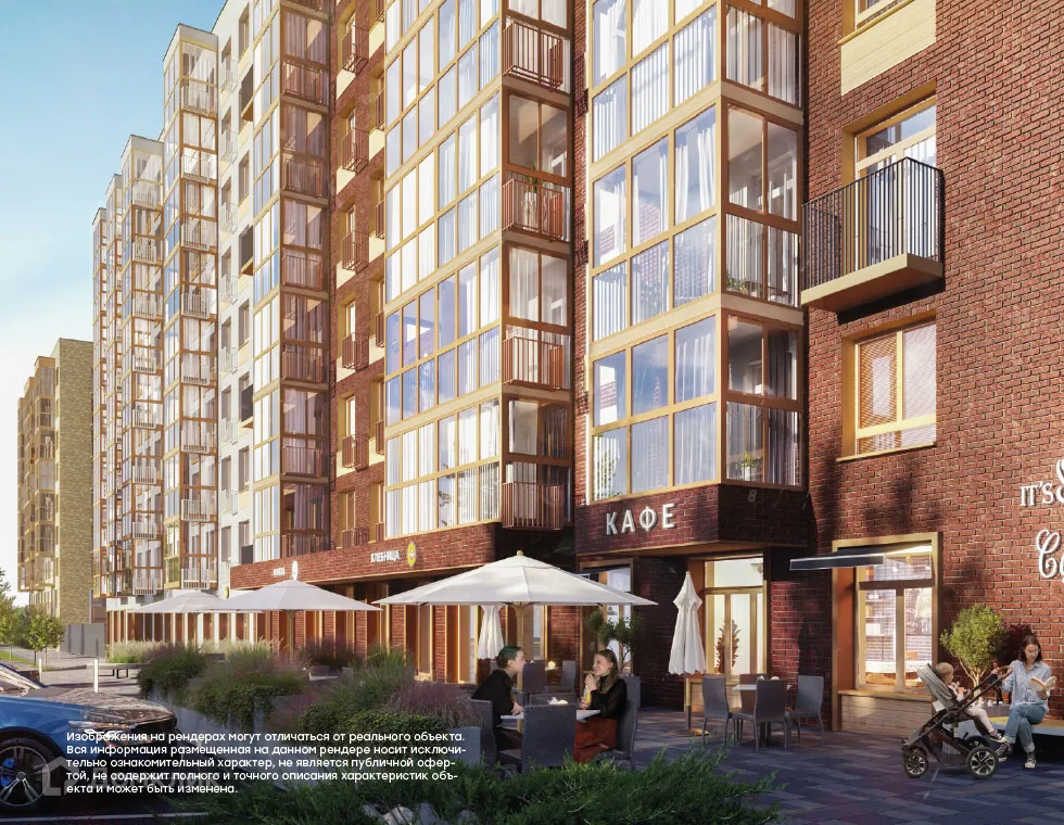 Планировка 2-комнатной квартиры 55.5 м² в ЖК ЖК Премьер-квартал на Набережной, г. Набережные Челны — фото 2