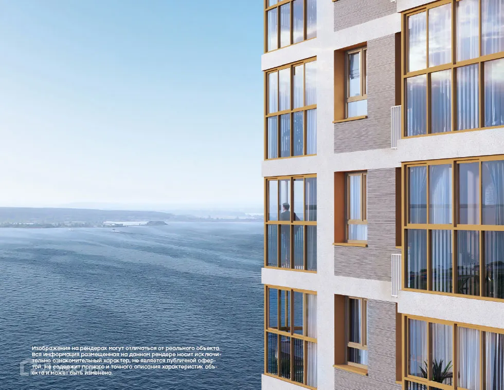 Планировка 2-комнатной квартиры 55.5 м² в ЖК ЖК Премьер-квартал на Набережной, г. Набережные Челны — фото 4