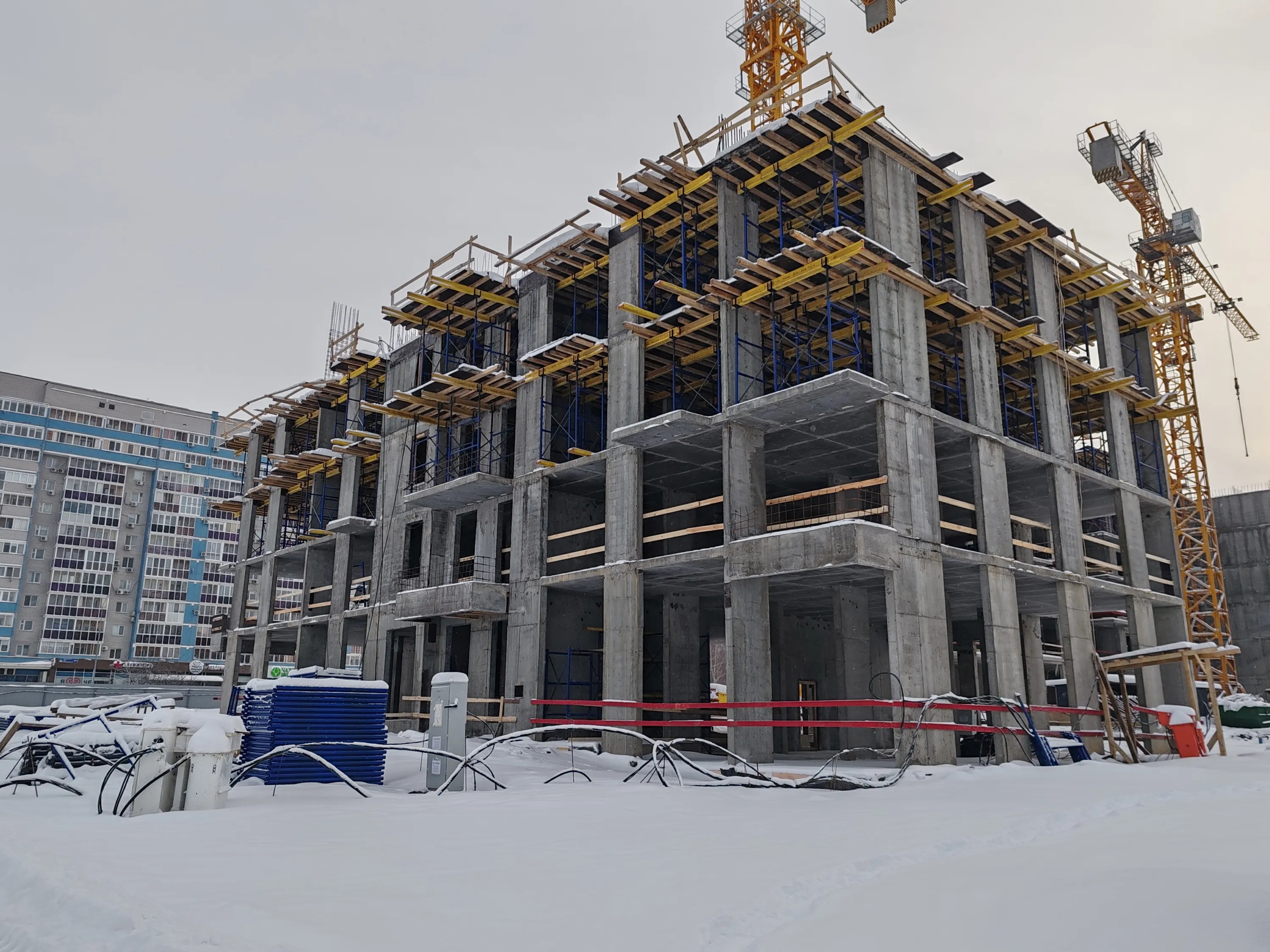 ЖК Премьер-квартал на Набережной ход строительства