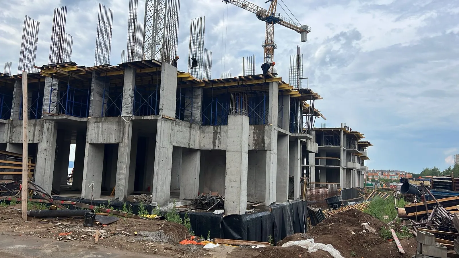 ЖК Премьер-квартал на Набережной ход строительства