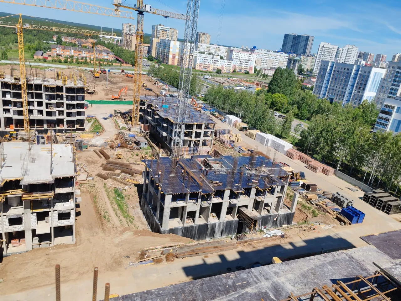 ЖК Премьер-квартал на Набережной ход строительства