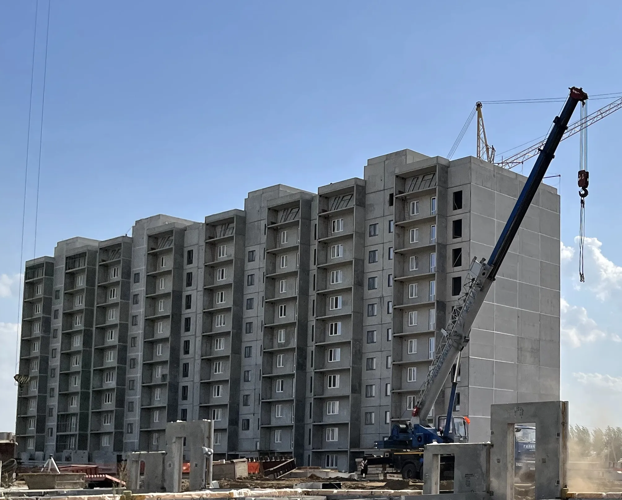 ЖК "Новые просторы" ход строительства