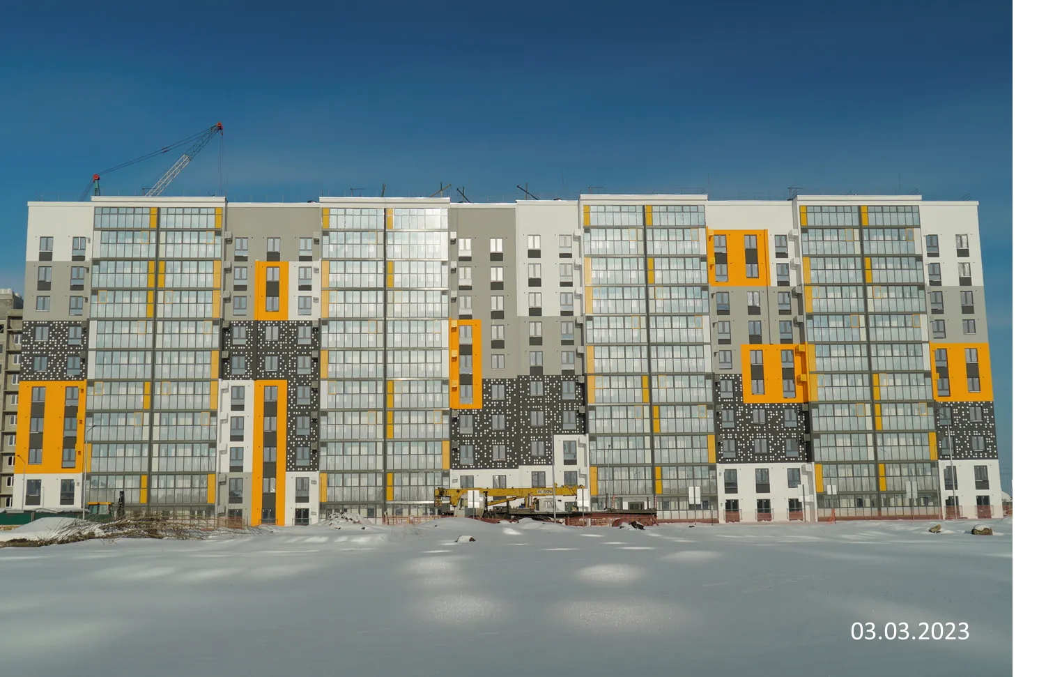 ЖК "Новые просторы" ход строительства