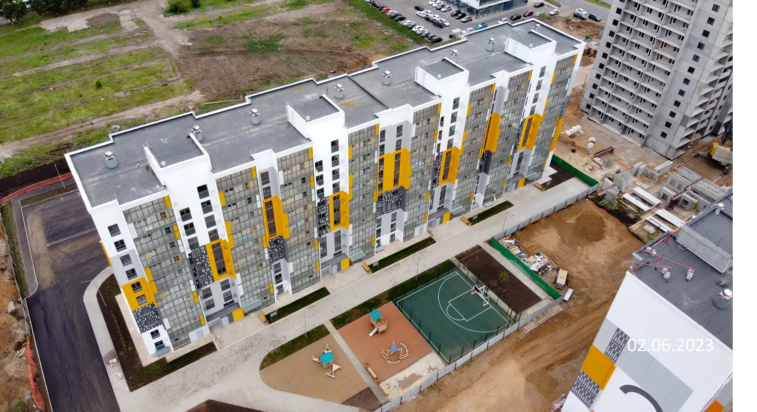 ЖК "Новые просторы" ход строительства