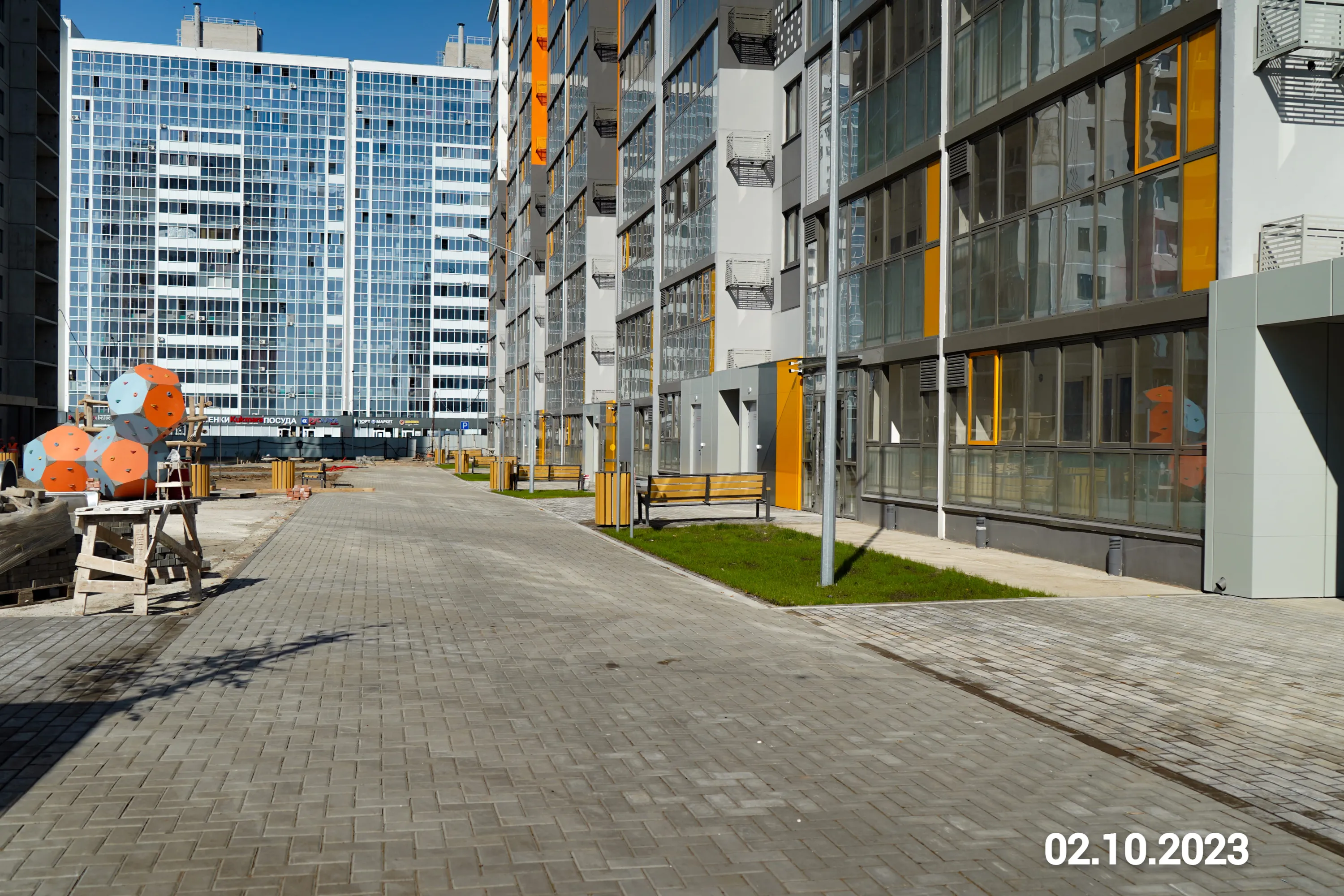 ЖК "Новые просторы" ход строительства