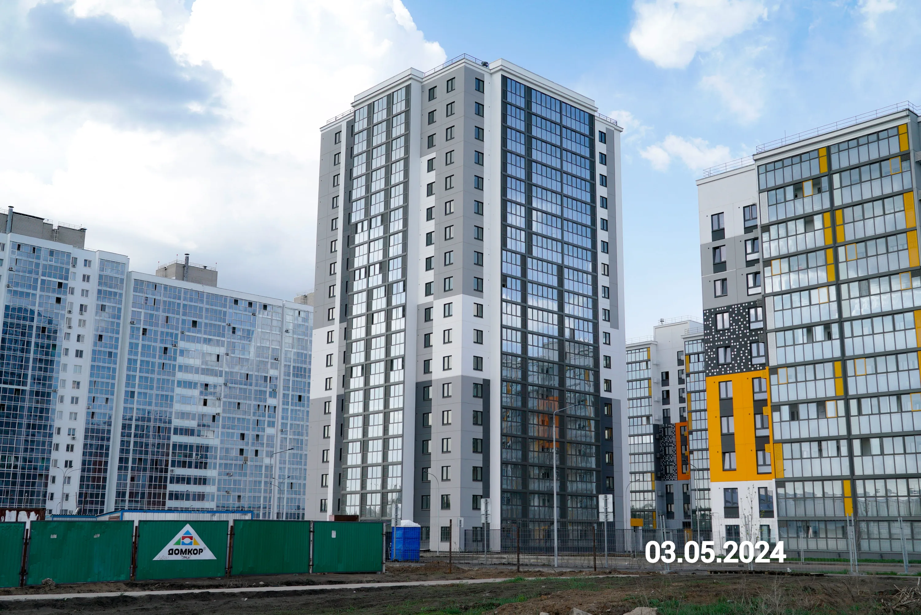 ЖК "Новые просторы" ход строительства