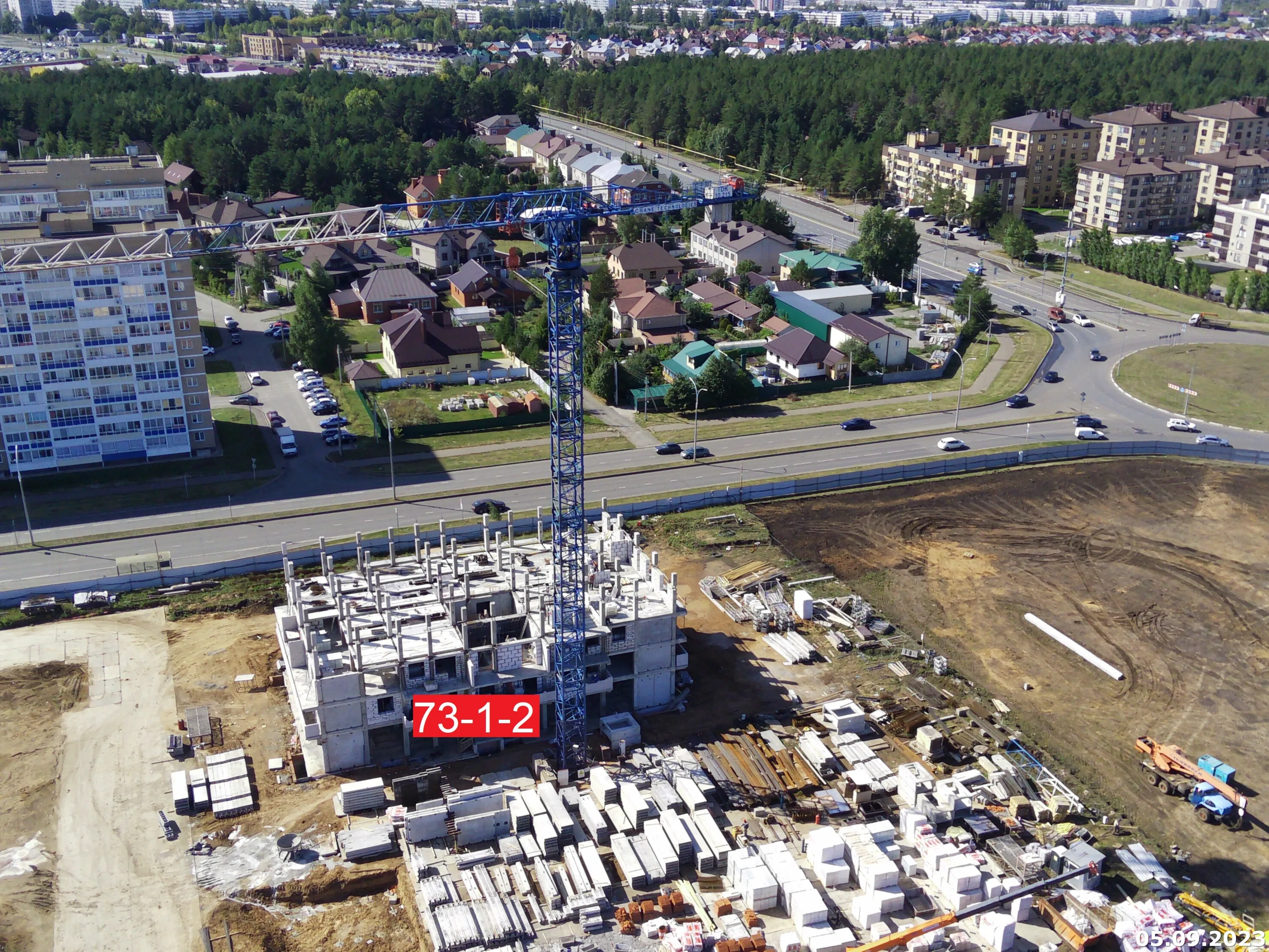 ЖК Компас ход строительства