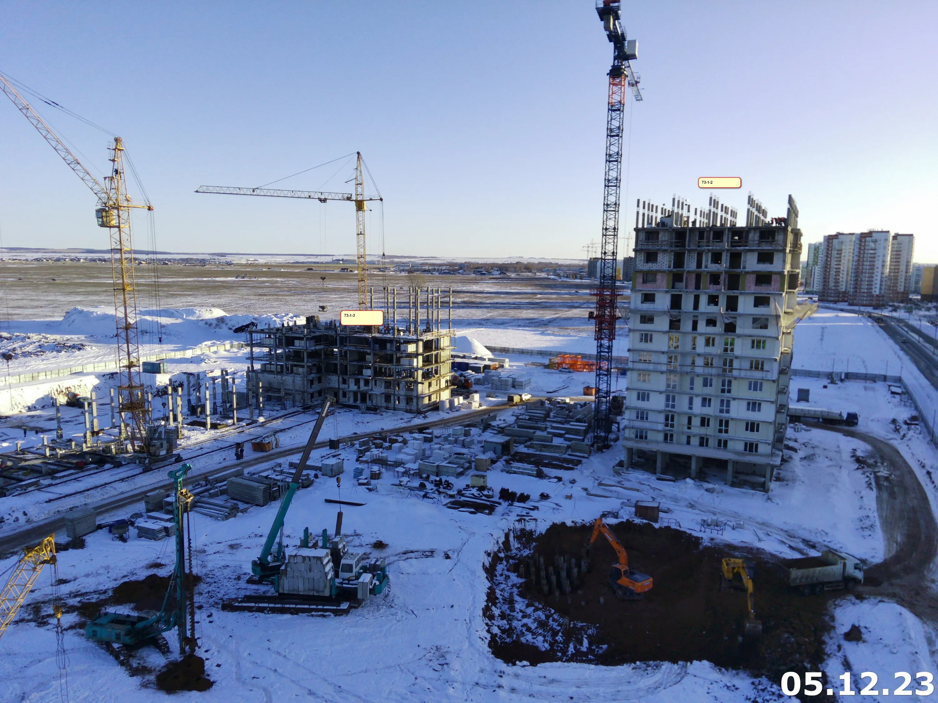 ЖК Компас ход строительства