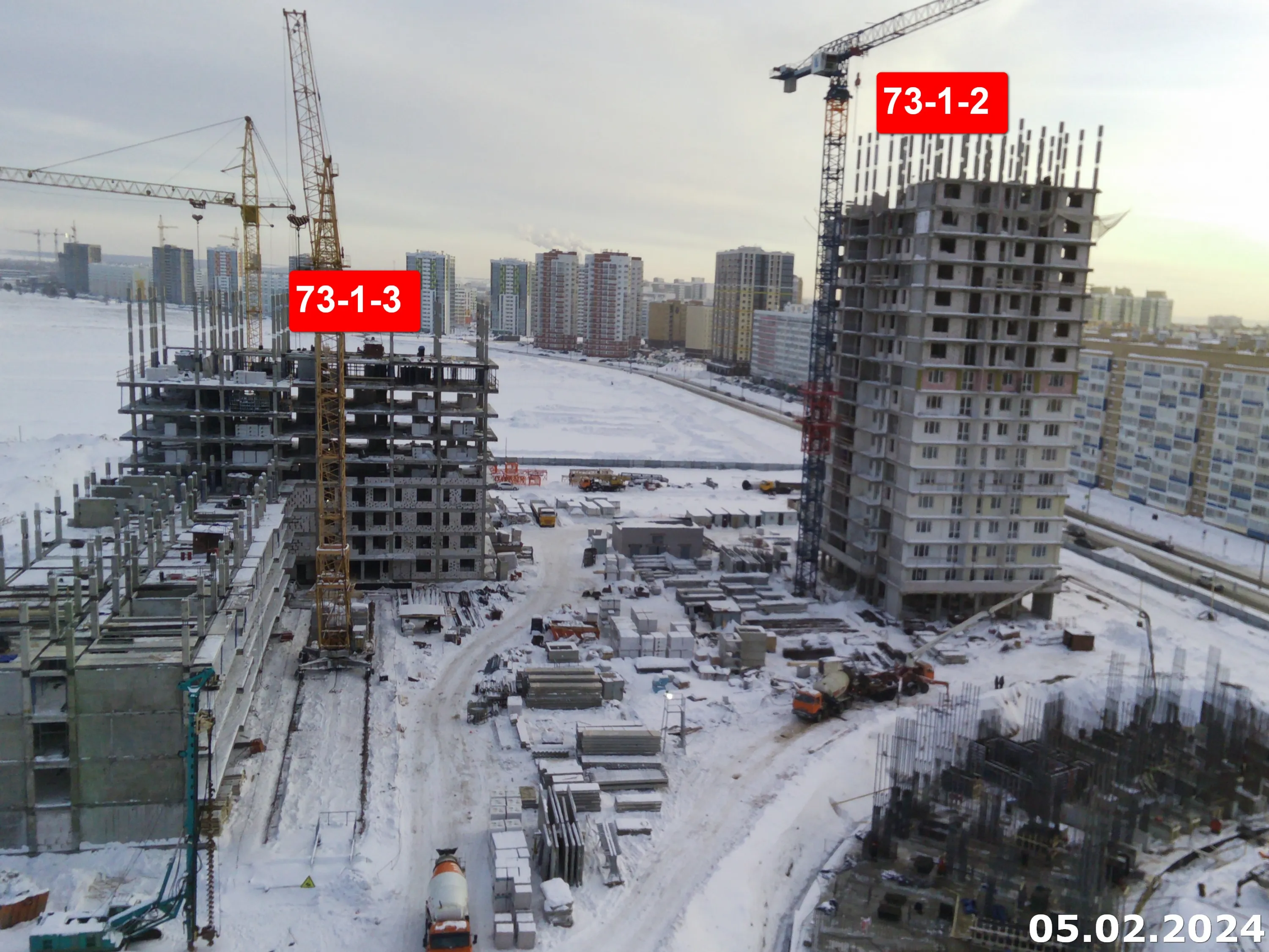 ЖК Компас ход строительства