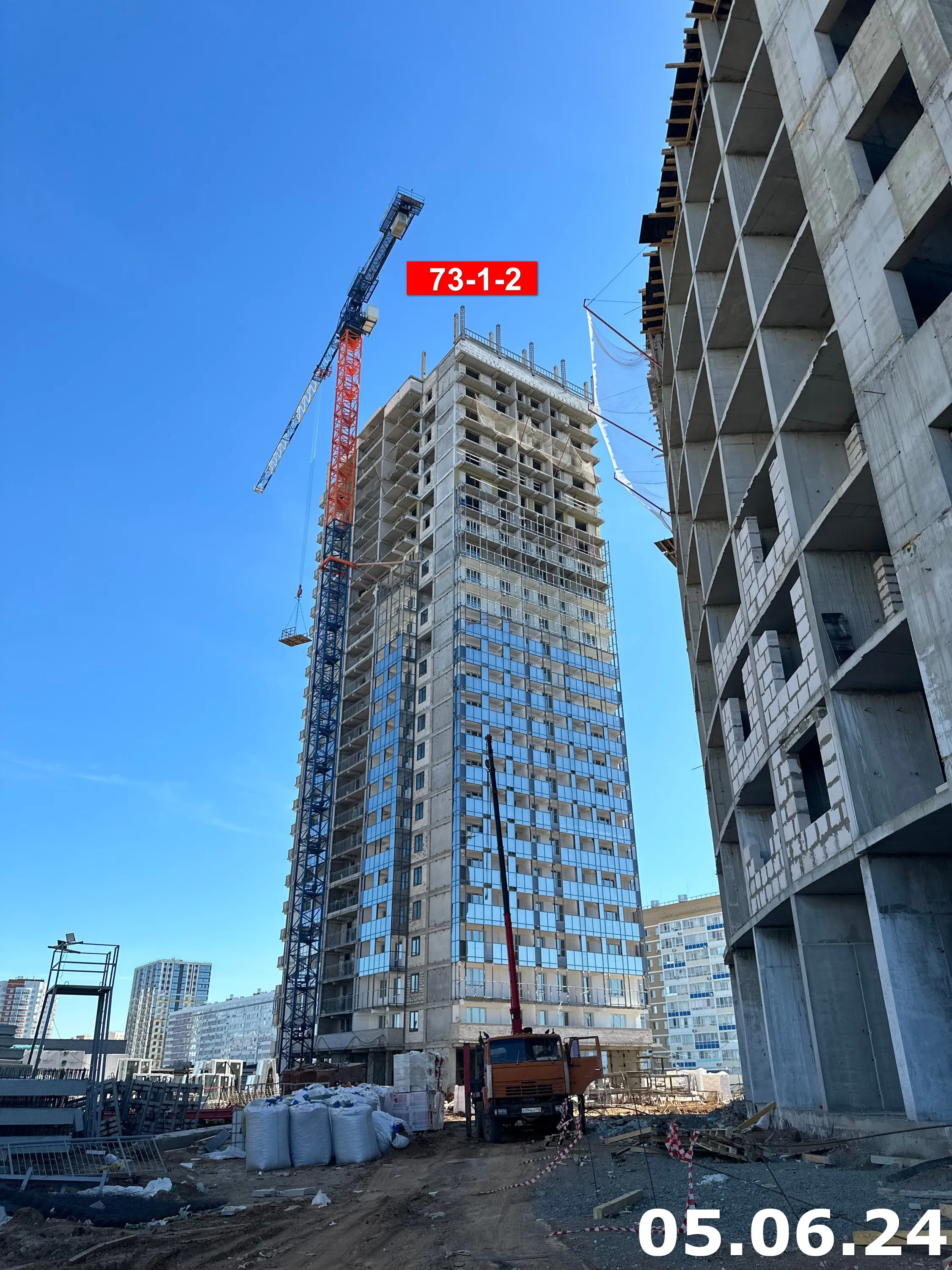 ЖК Компас ход строительства