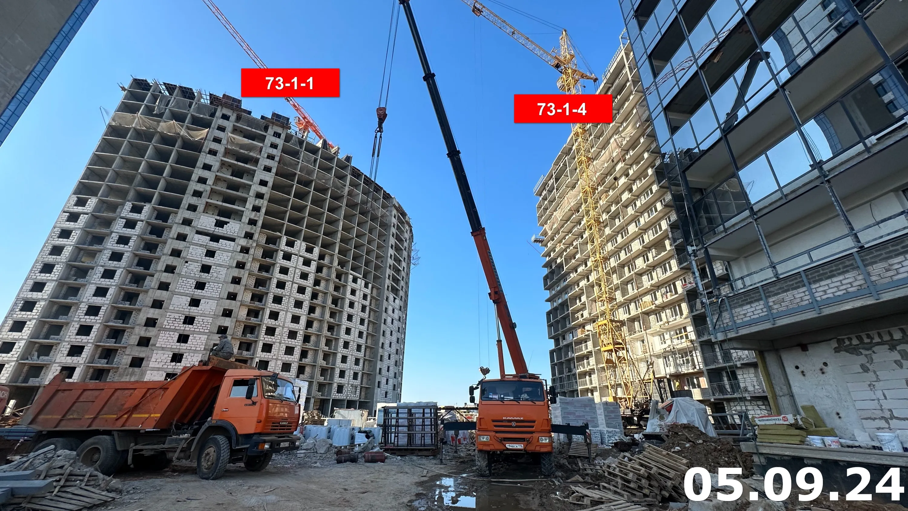 ЖК Компас ход строительства