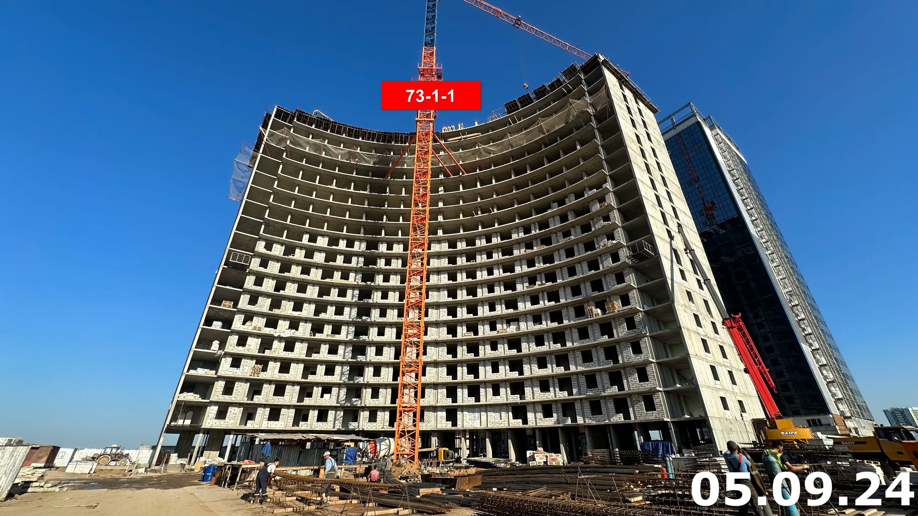 ЖК Компас ход строительства