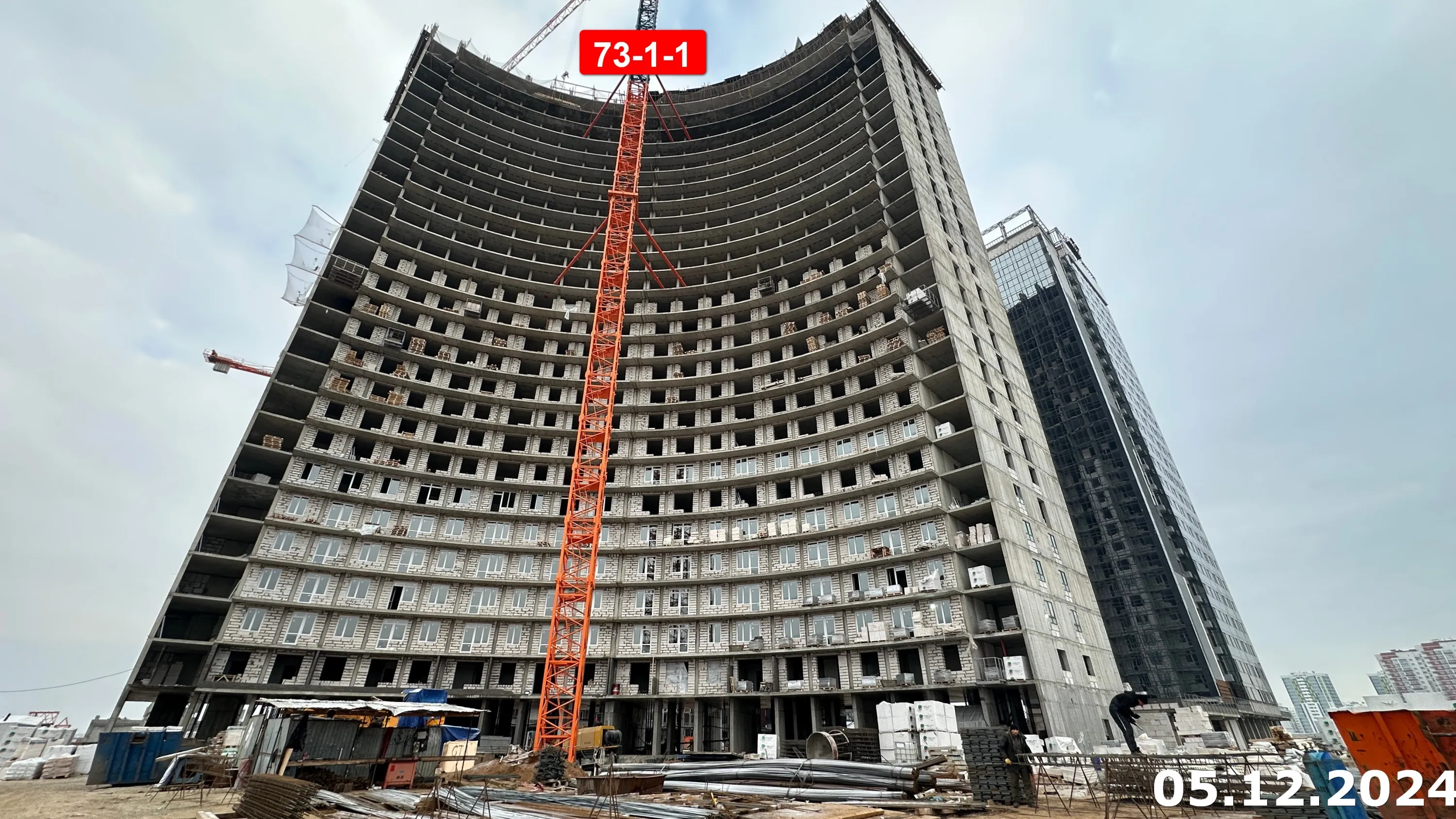 ЖК Компас ход строительства