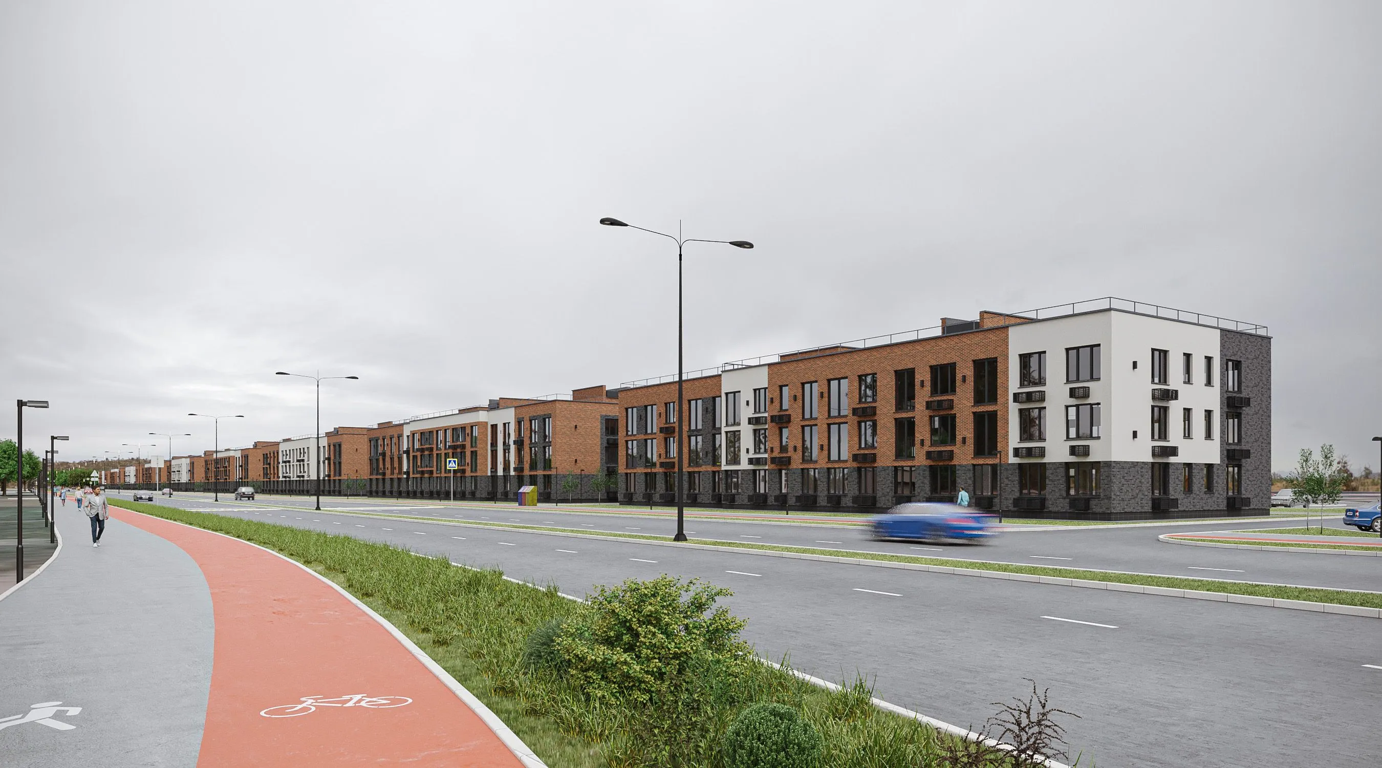 Планировка 1-комнатной квартиры 27.57 м² в ЖК ЖК Авиатор, г. Набережные Челны — фото 4