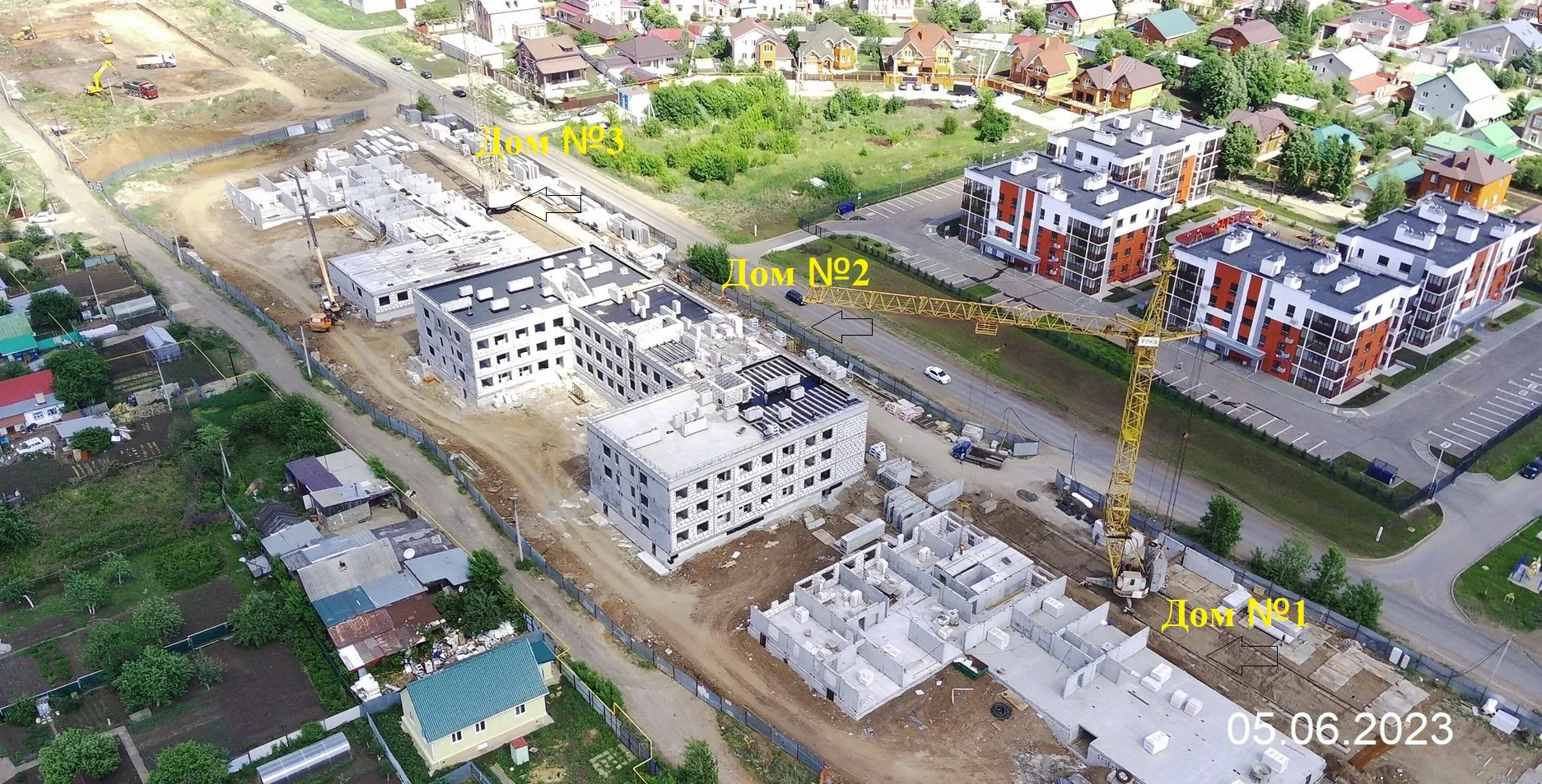 ЖК Авиатор ход строительства