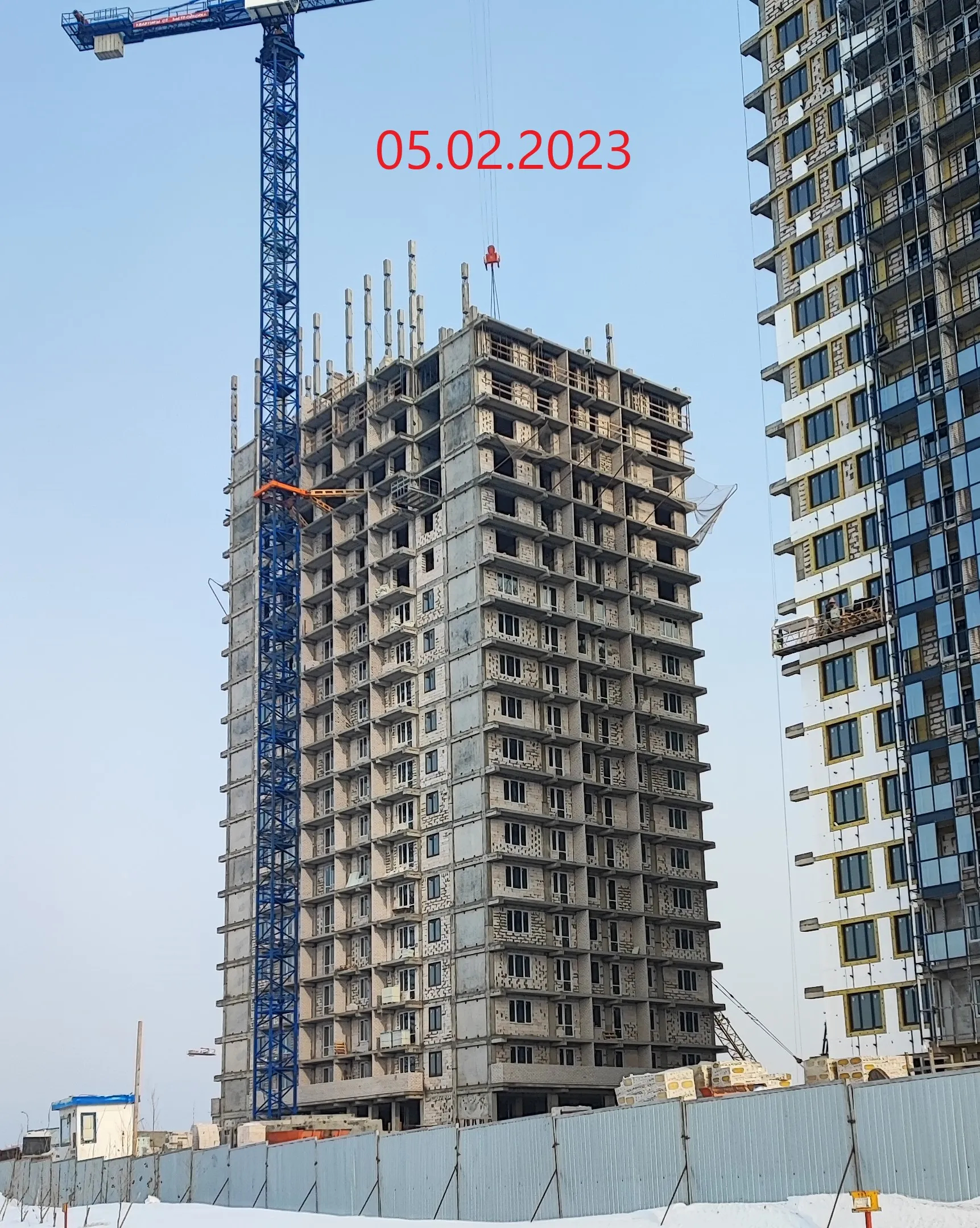 ЖК Новое побережье ход строительства