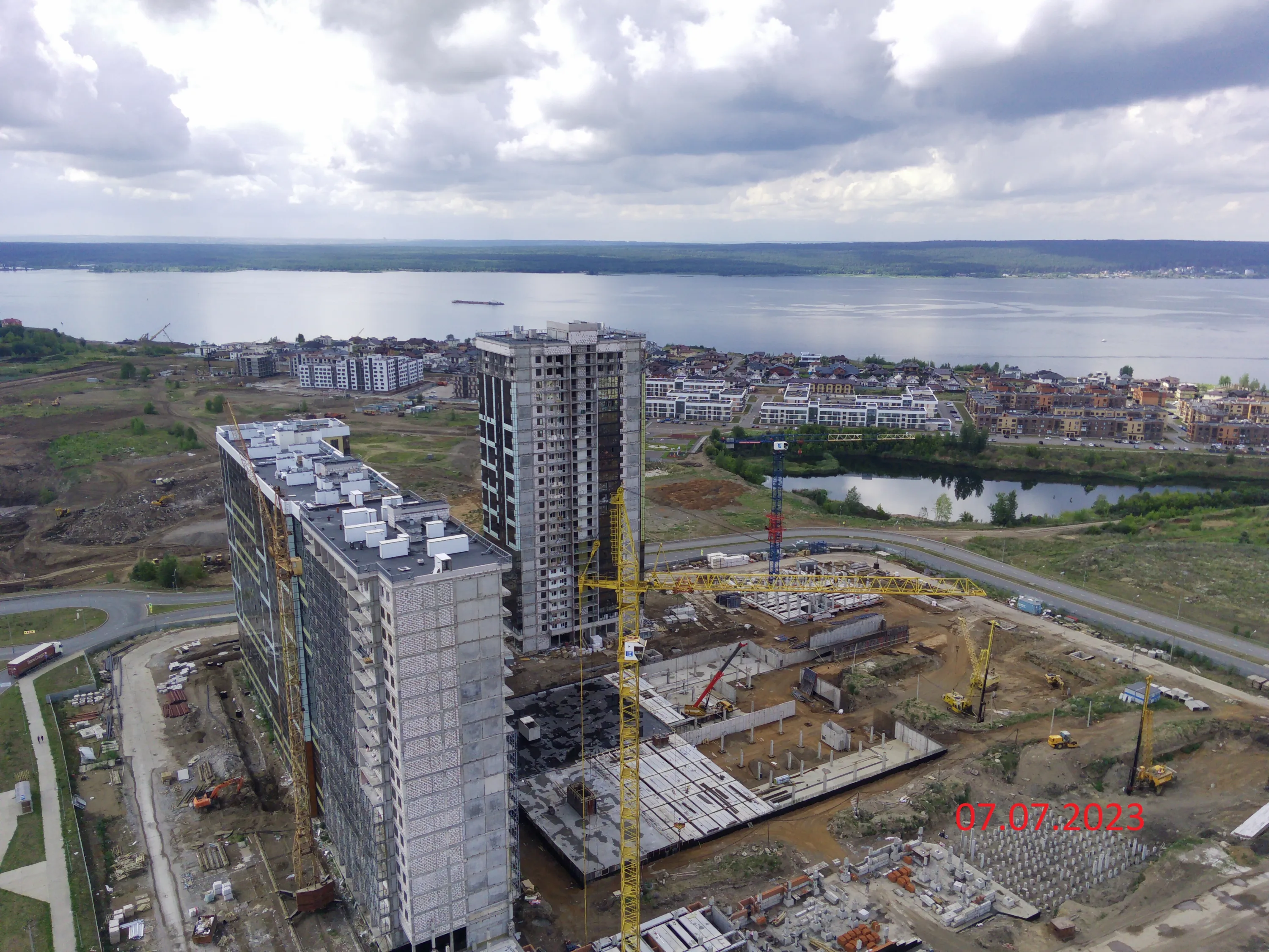 ЖК Новое побережье ход строительства