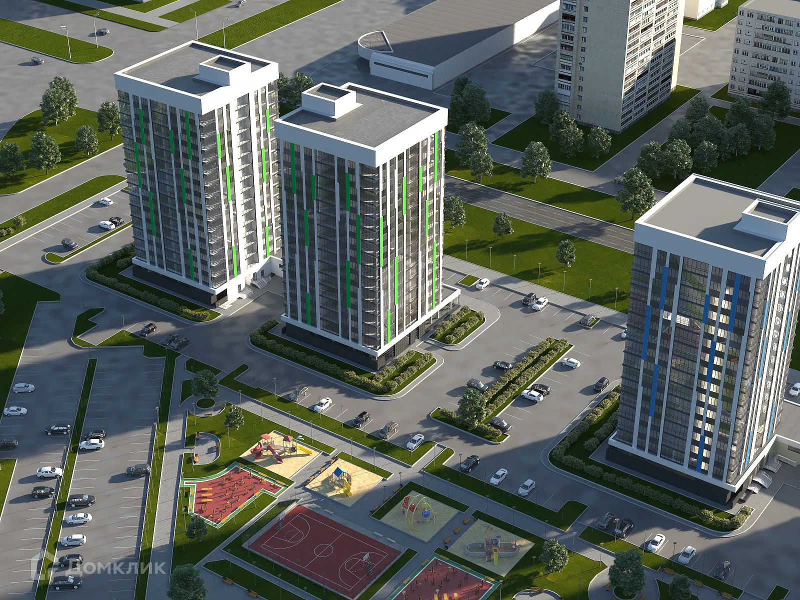 Планировка 3-комнатной квартиры 78.74 м² в ЖК ЖК "НА САРМАНОВСКОМ", г. Набережные Челны — фото 5