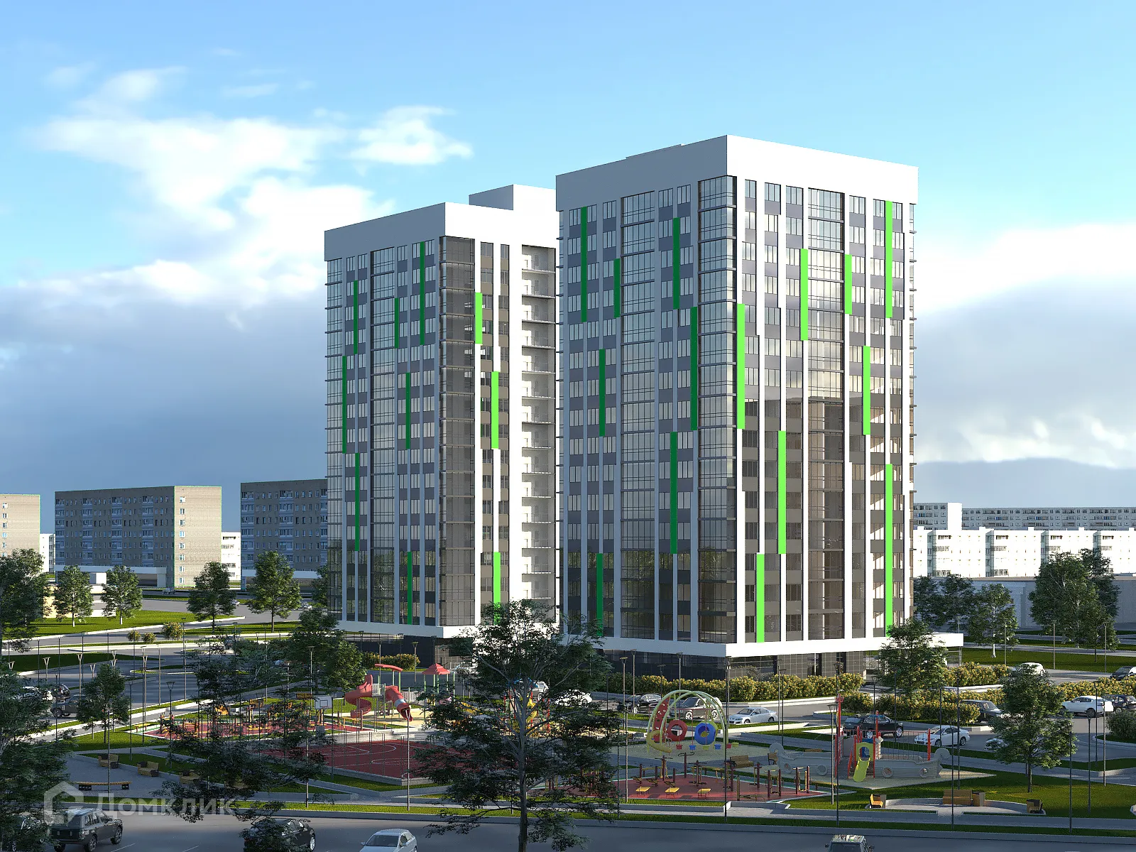 Планировка 3-комнатной квартиры 78.74 м² в ЖК ЖК "НА САРМАНОВСКОМ", г. Набережные Челны — фото 6