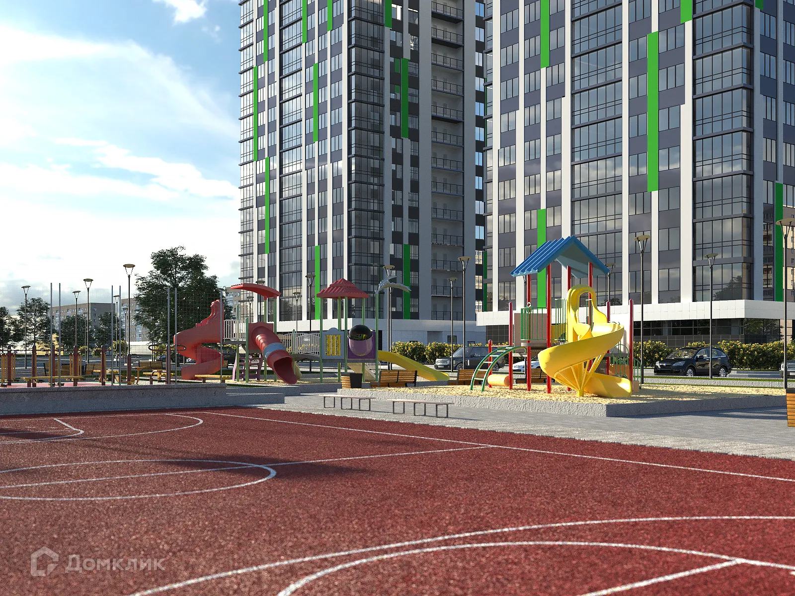 Планировка 3-комнатной квартиры 78.74 м² в ЖК ЖК "НА САРМАНОВСКОМ", г. Набережные Челны — фото 9