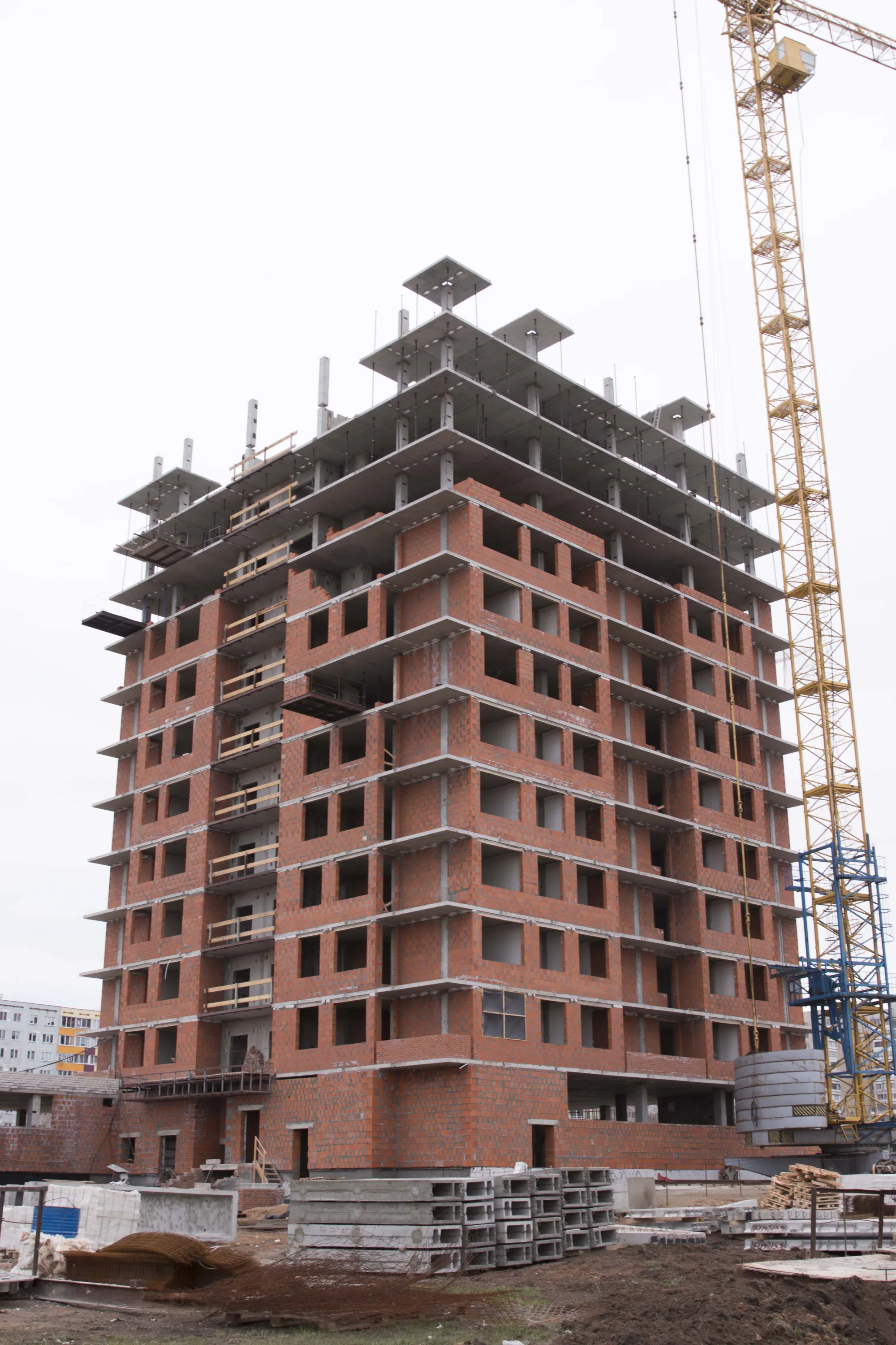 ЖК "НА САРМАНОВСКОМ" ход строительства