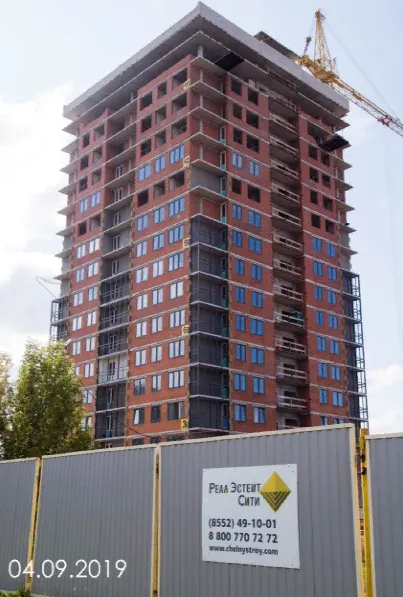 ЖК "НА САРМАНОВСКОМ" ход строительства