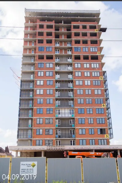 ЖК "НА САРМАНОВСКОМ" ход строительства