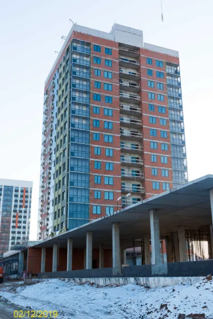 ЖК "НА САРМАНОВСКОМ" ход строительства