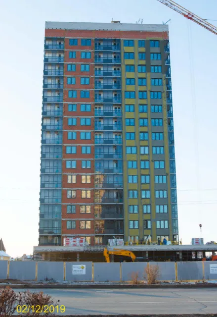 ЖК "НА САРМАНОВСКОМ" ход строительства