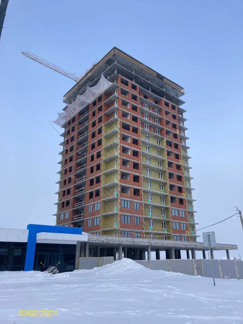 ЖК "НА САРМАНОВСКОМ" ход строительства