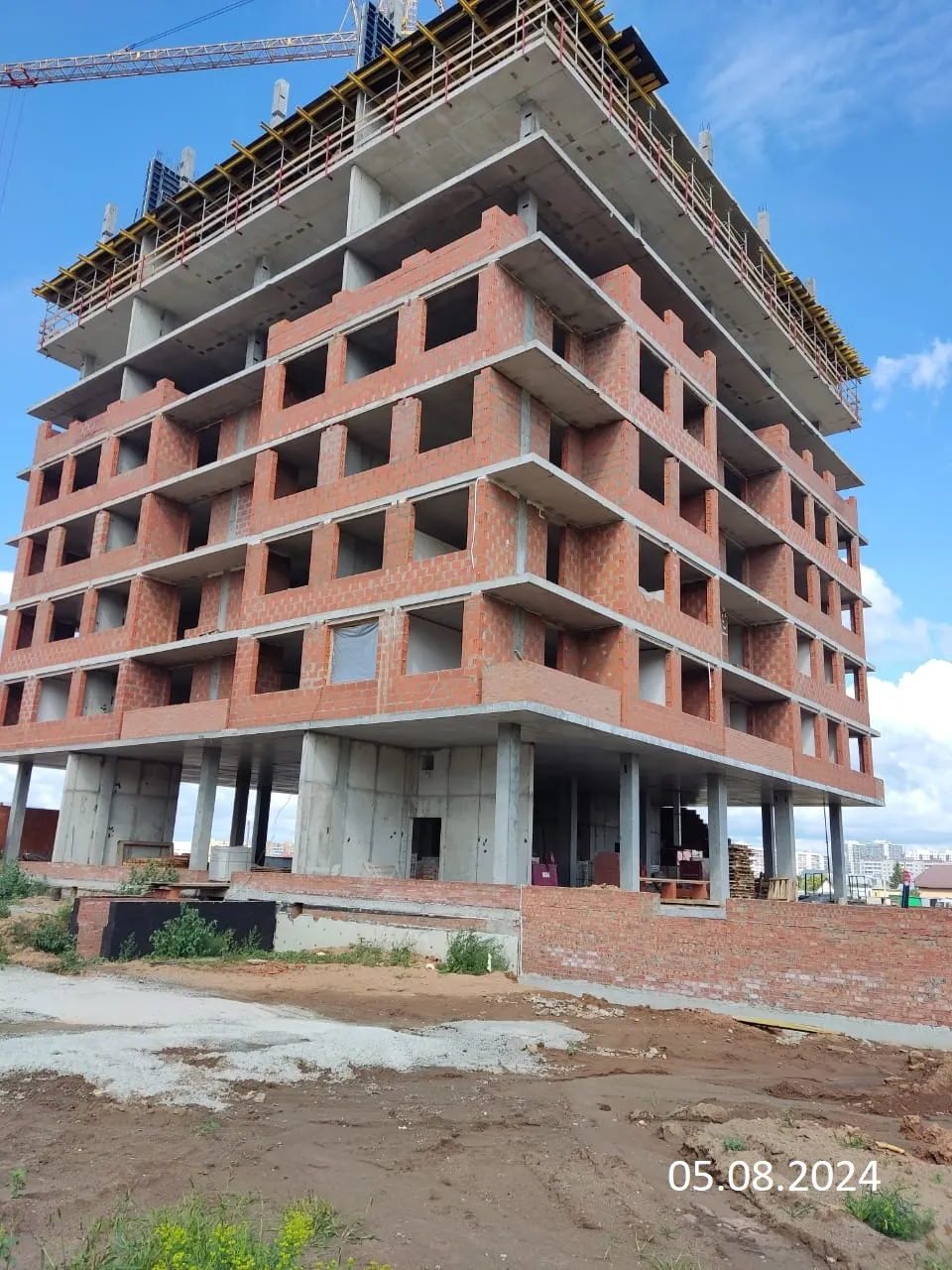 ЖК "НА САРМАНОВСКОМ" ход строительства