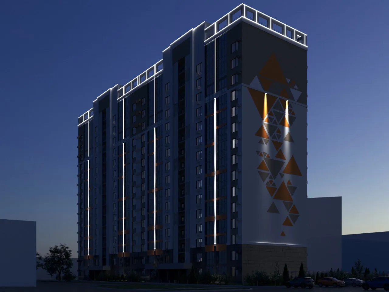 Планировка 1-комнатной квартиры 27.26 м² в ЖК ЖК Перспектива, г. Набережные Челны — фото 2