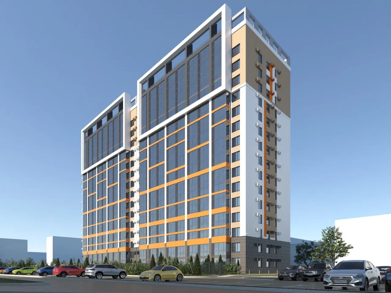 Планировка 1-комнатной квартиры 27.26 м² в ЖК ЖК Перспектива, г. Набережные Челны — фото 3