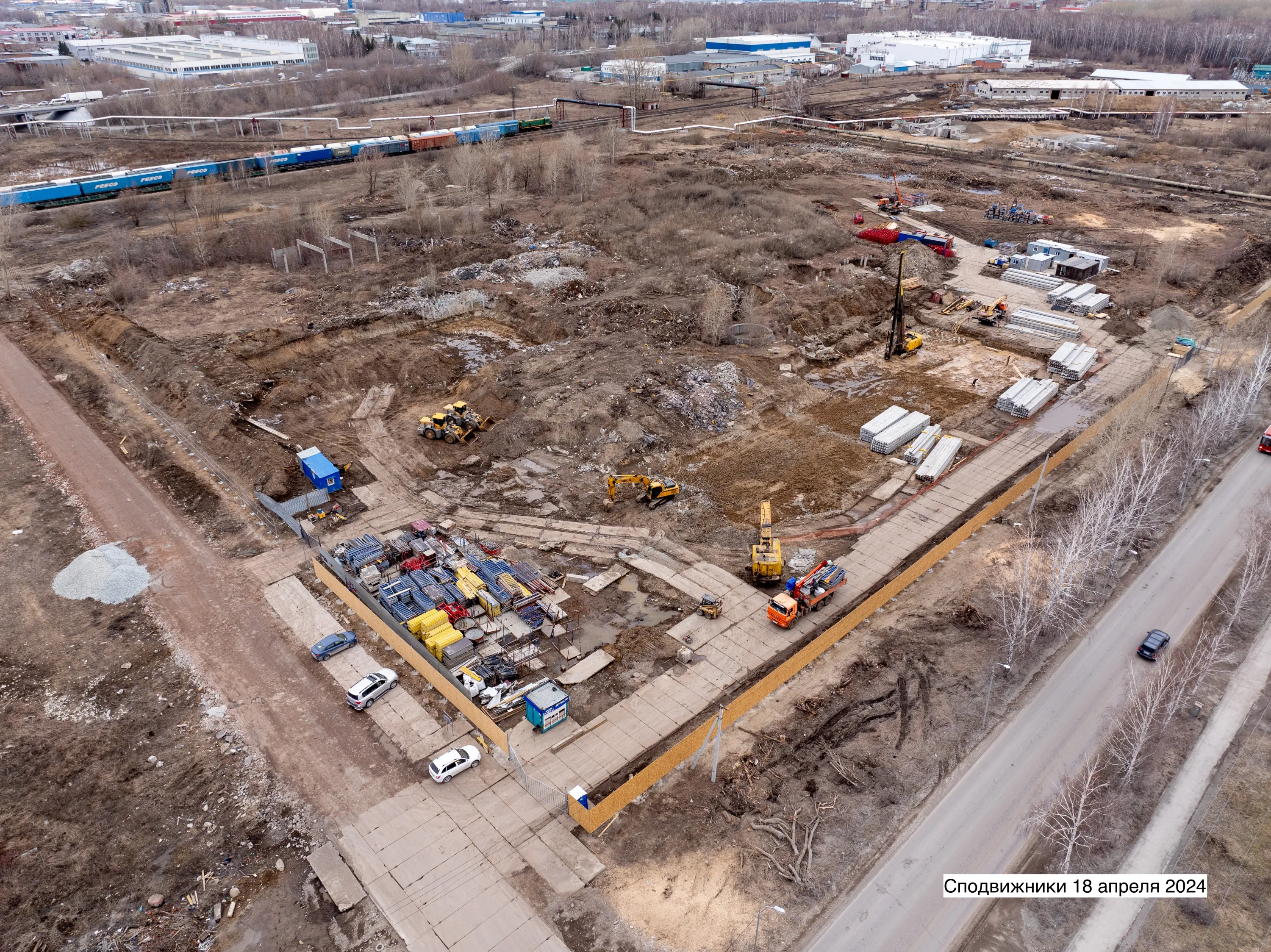 ЖК Сподвижники ход строительства