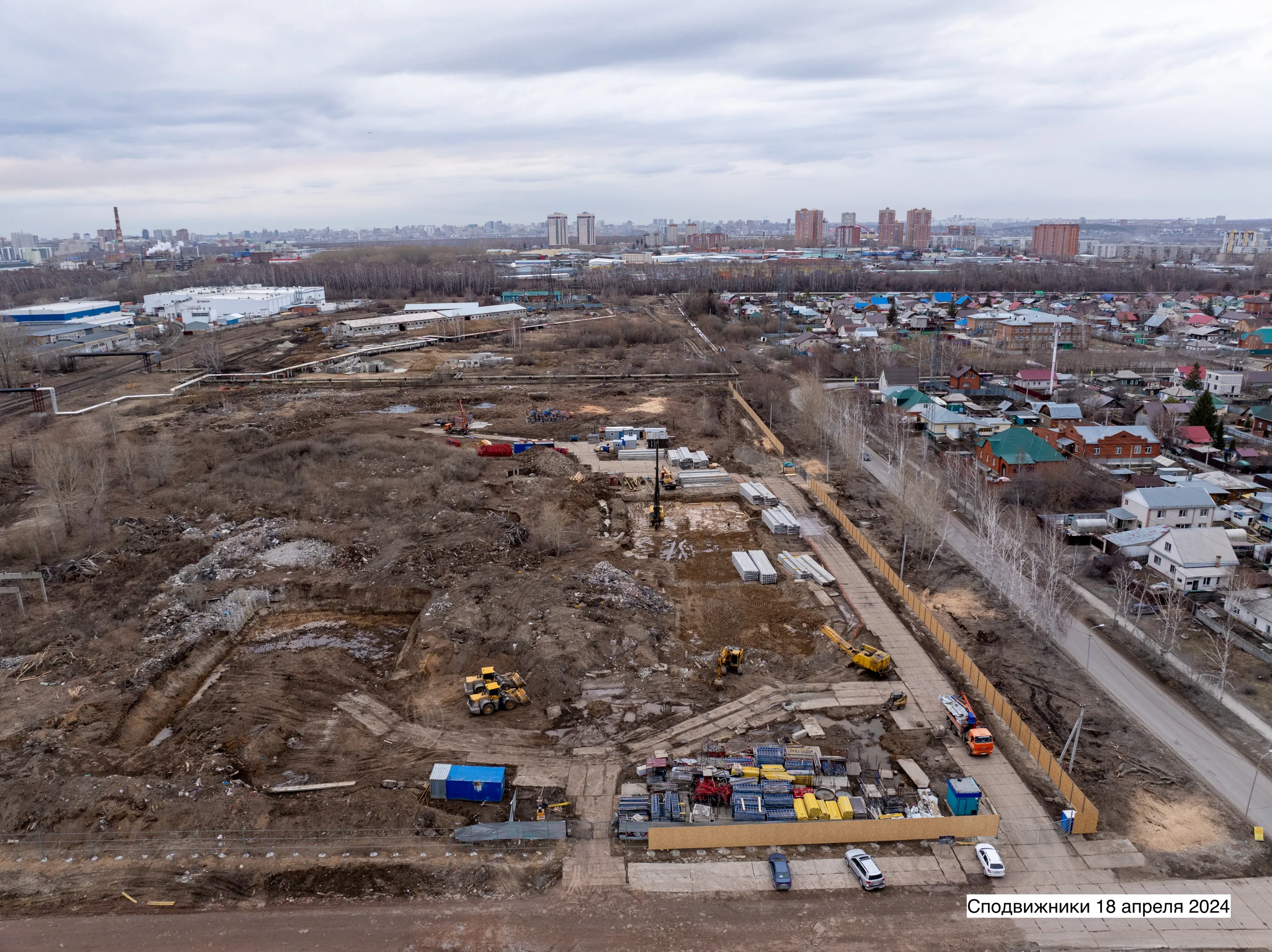 ЖК Сподвижники ход строительства
