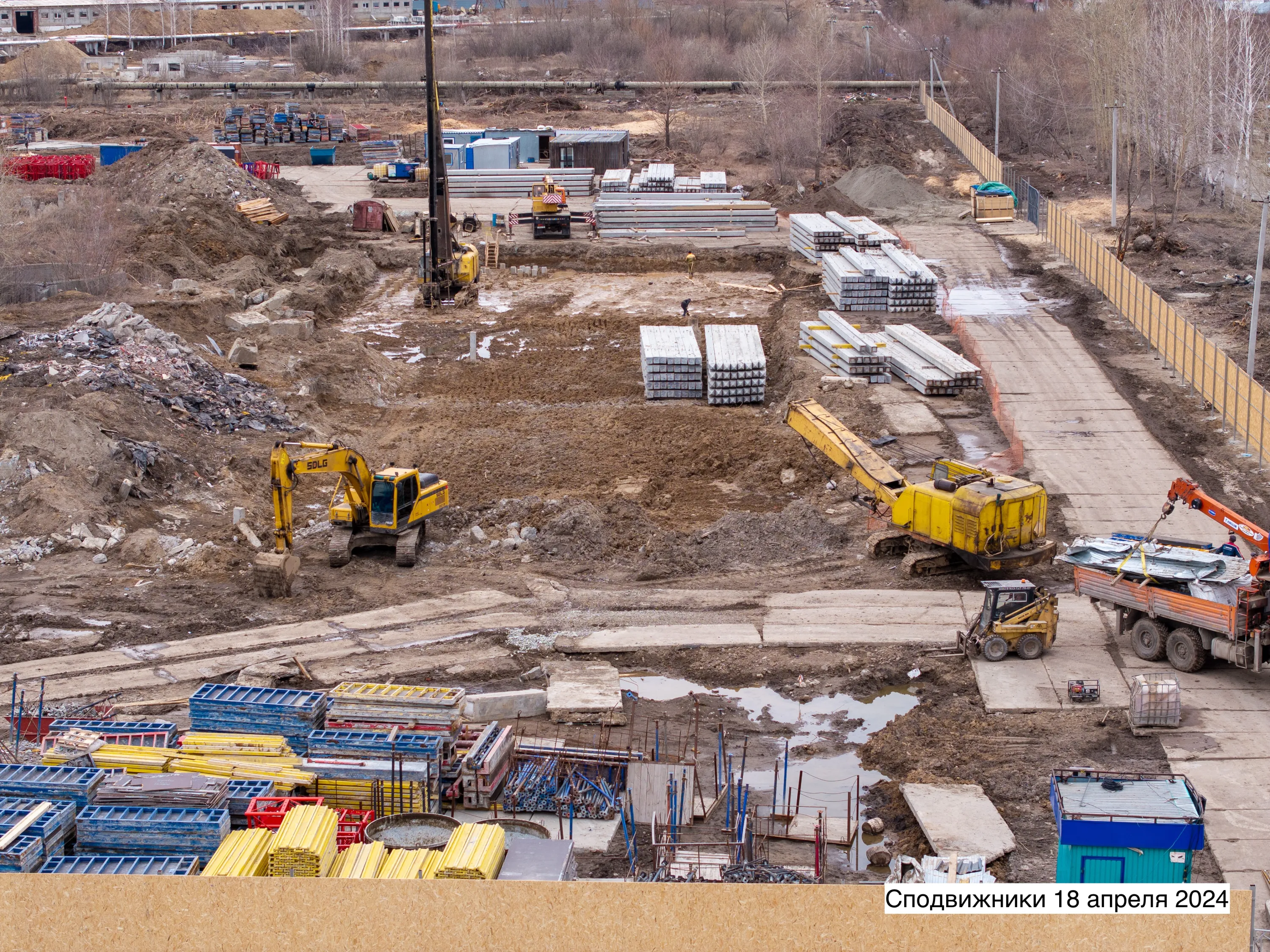 ЖК Сподвижники ход строительства