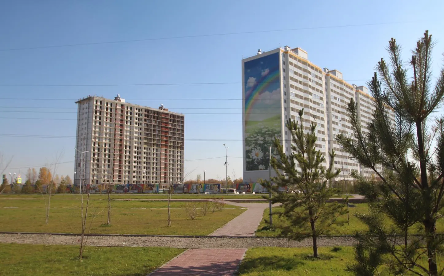 ЖК "Радуга Сибири" ход строительства